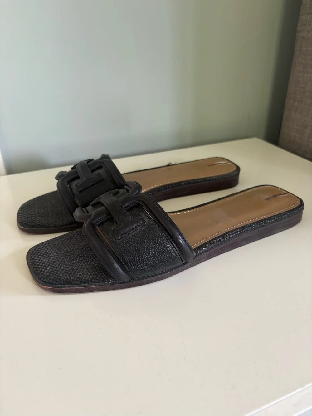 Sam Edelman Irina Sandal Black Sz 9 - Picture 5 of 9